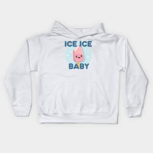 Ice Ice Baby Kawaii Ice Cream Kids Hoodie